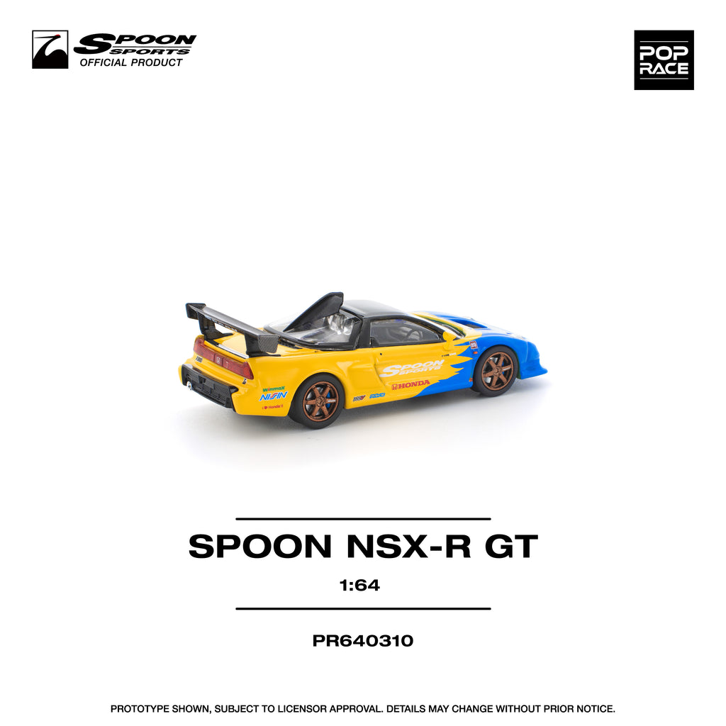 POP RACE 1/64 SPOON SPORTS NSX-R GT NA2