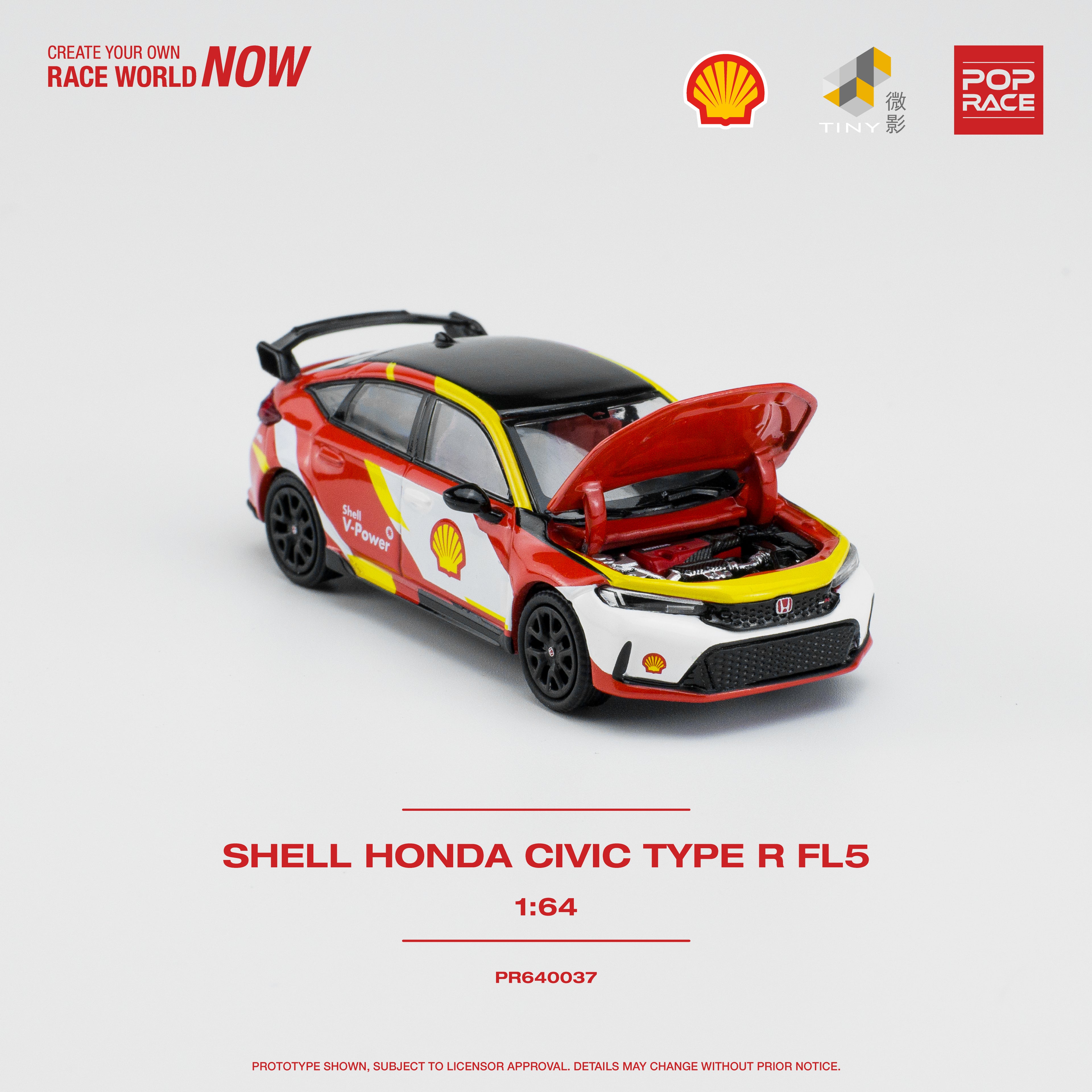 SHELL HONDA CIVIC TYPE R FL5 1/64