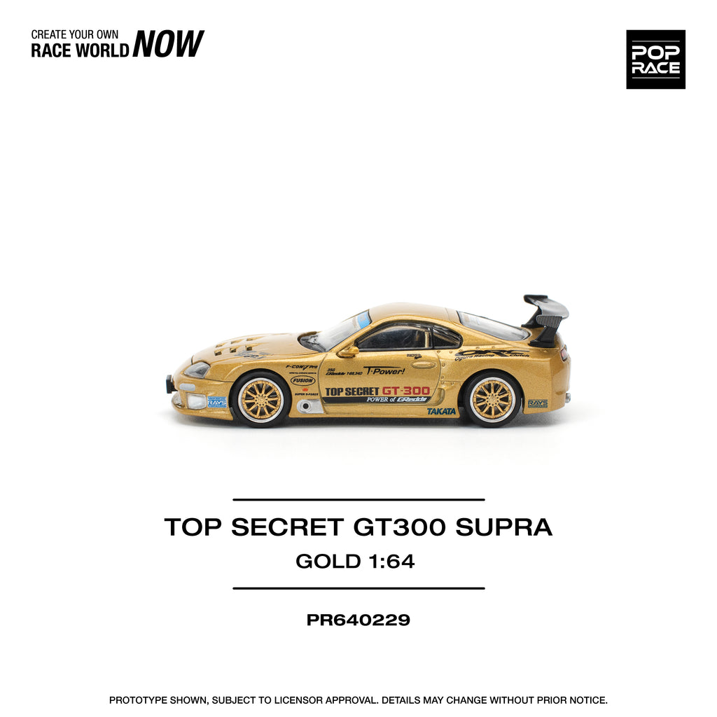TOP SECRET GT-300 SUPRA POP RACE 1/64