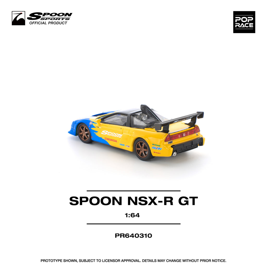 POP RACE 1/64 SPOON SPORTS NSX-R GT NA2