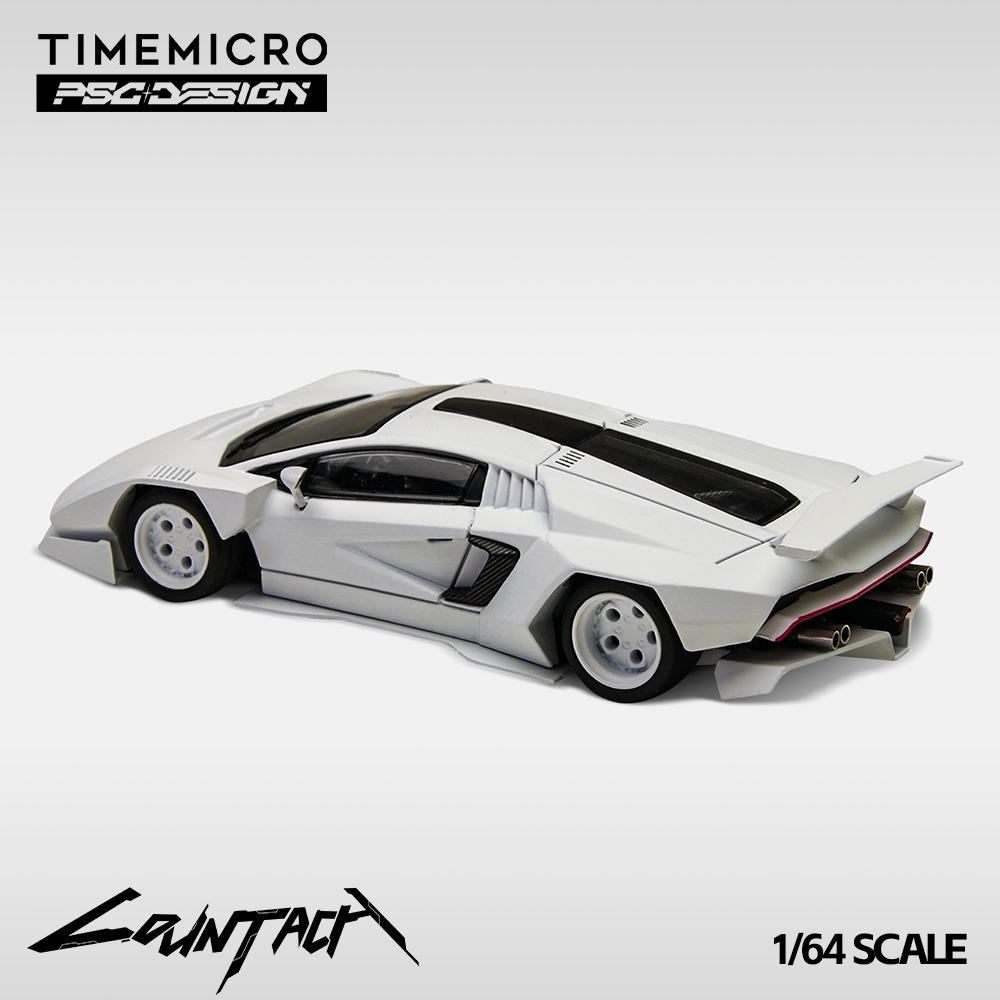 Time Micro x Psc Design 1:64 Lamborghini Countach “V” Ver. Mechanic