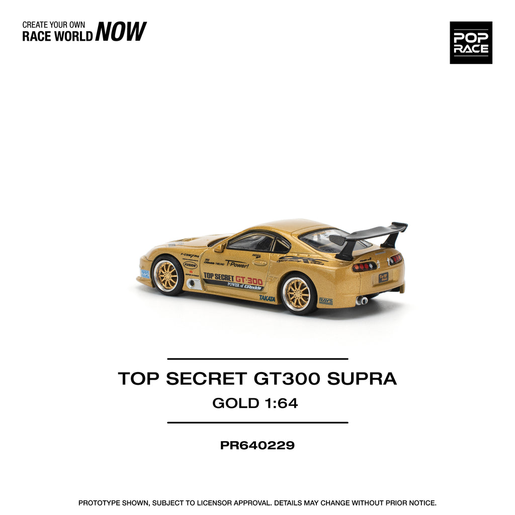 TOP SECRET GT-300 SUPRA POP RACE 1/64