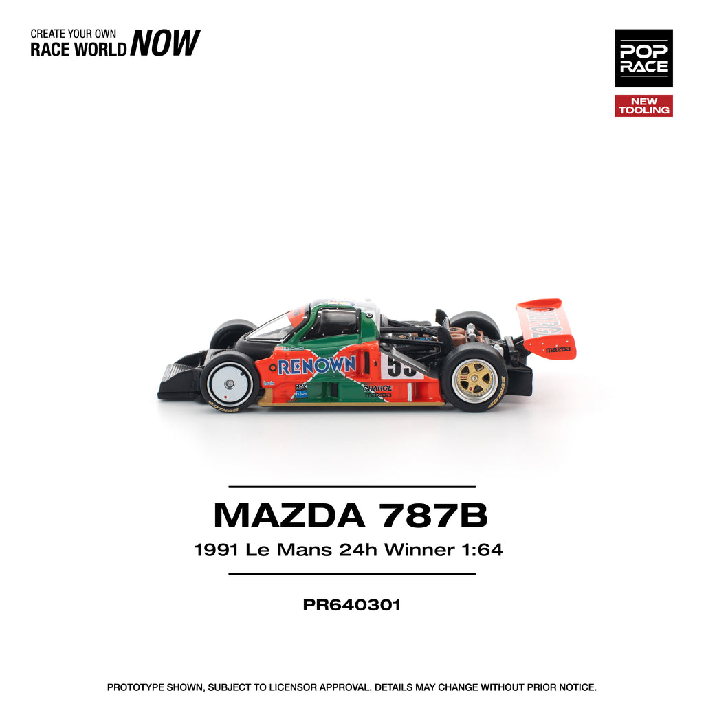 Poprace 1/64 MAZDA 787B 1991 LE MANS 24H WINNER