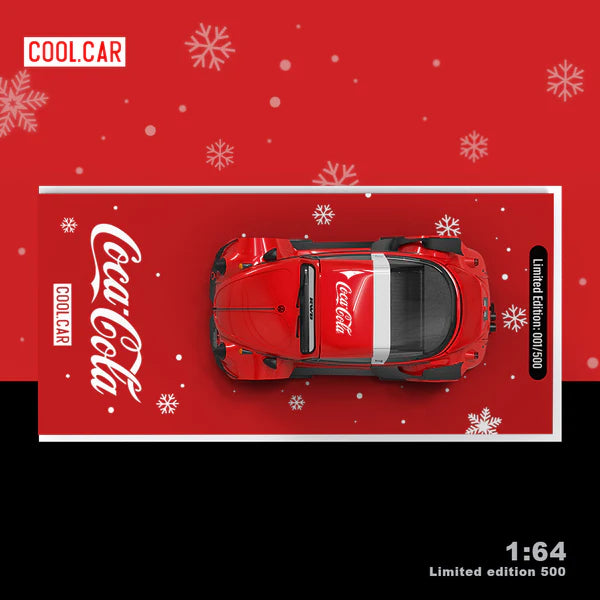 COOL CAR 1:64 Christmas Coca Cola + FIFURA