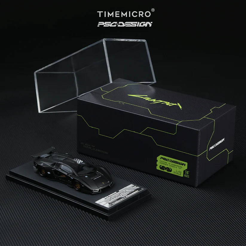 Time Micro × PSC DESIGN 1:64 PSC New Lamborghini Countach First Edition