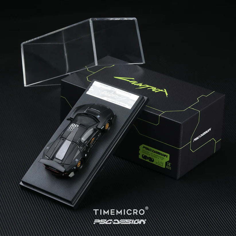 Time Micro × PSC DESIGN 1:64 PSC New Lamborghini Countach First Edition