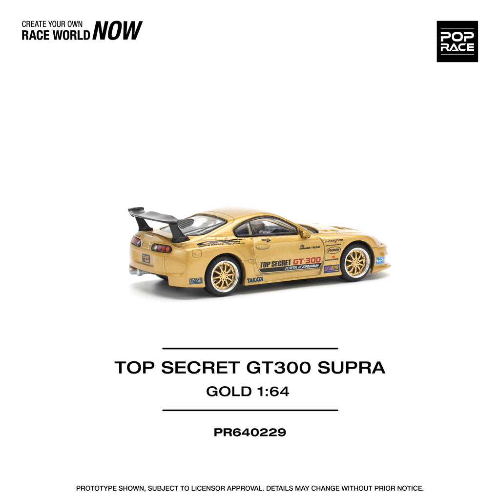 TOP SECRET GT-300 SUPRA POP RACE 1/64