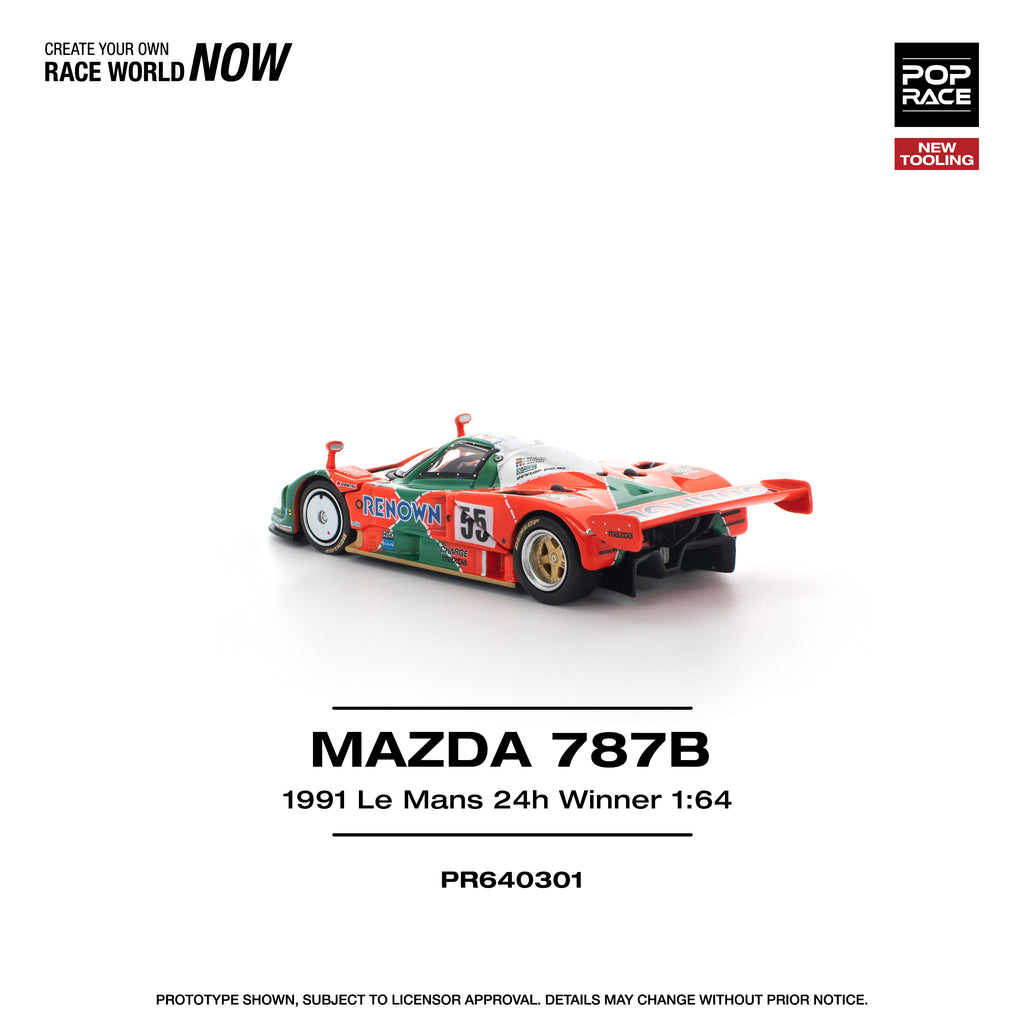 Poprace 1/64 MAZDA 787B 1991 LE MANS 24H WINNER