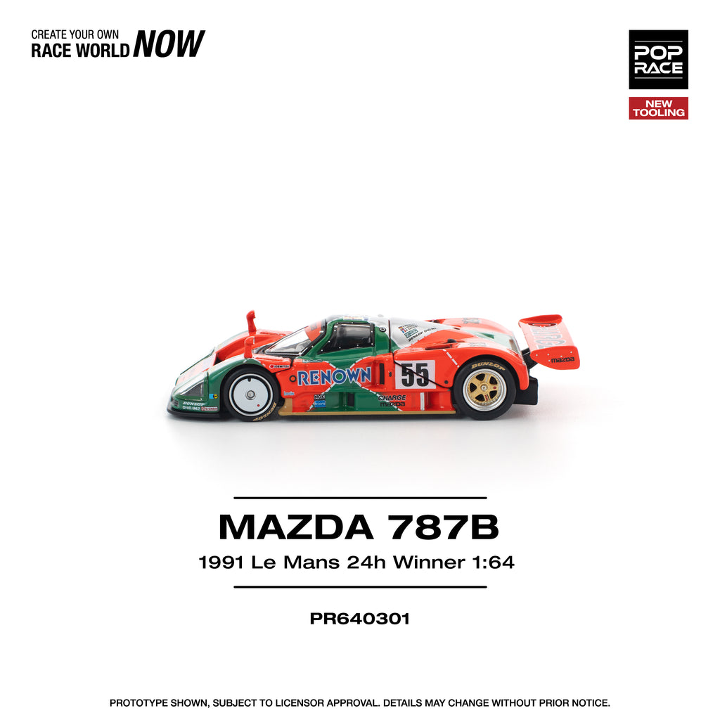Poprace 1/64 MAZDA 787B 1991 LE MANS 24H WINNER