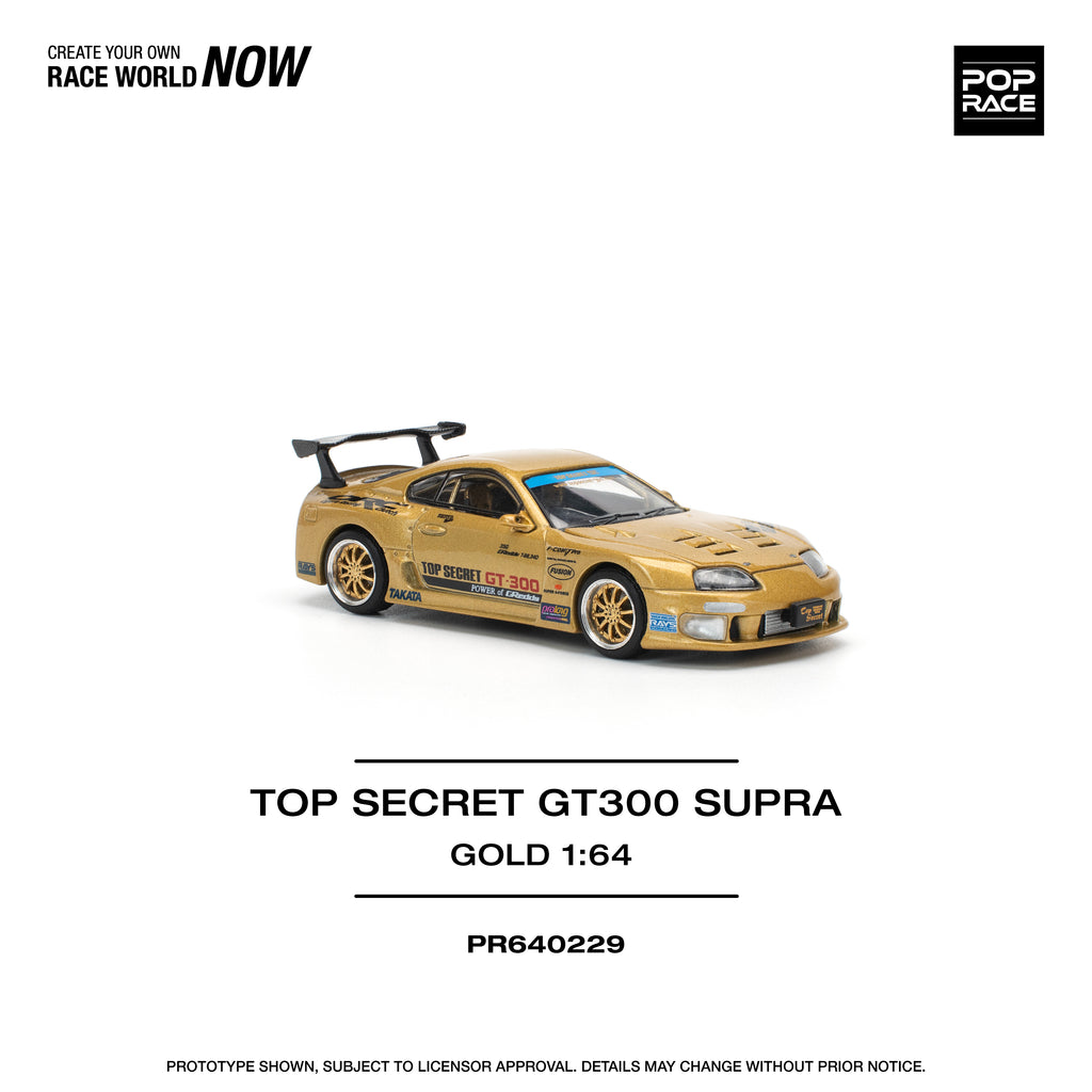 TOP SECRET GT-300 SUPRA POP RACE 1/64