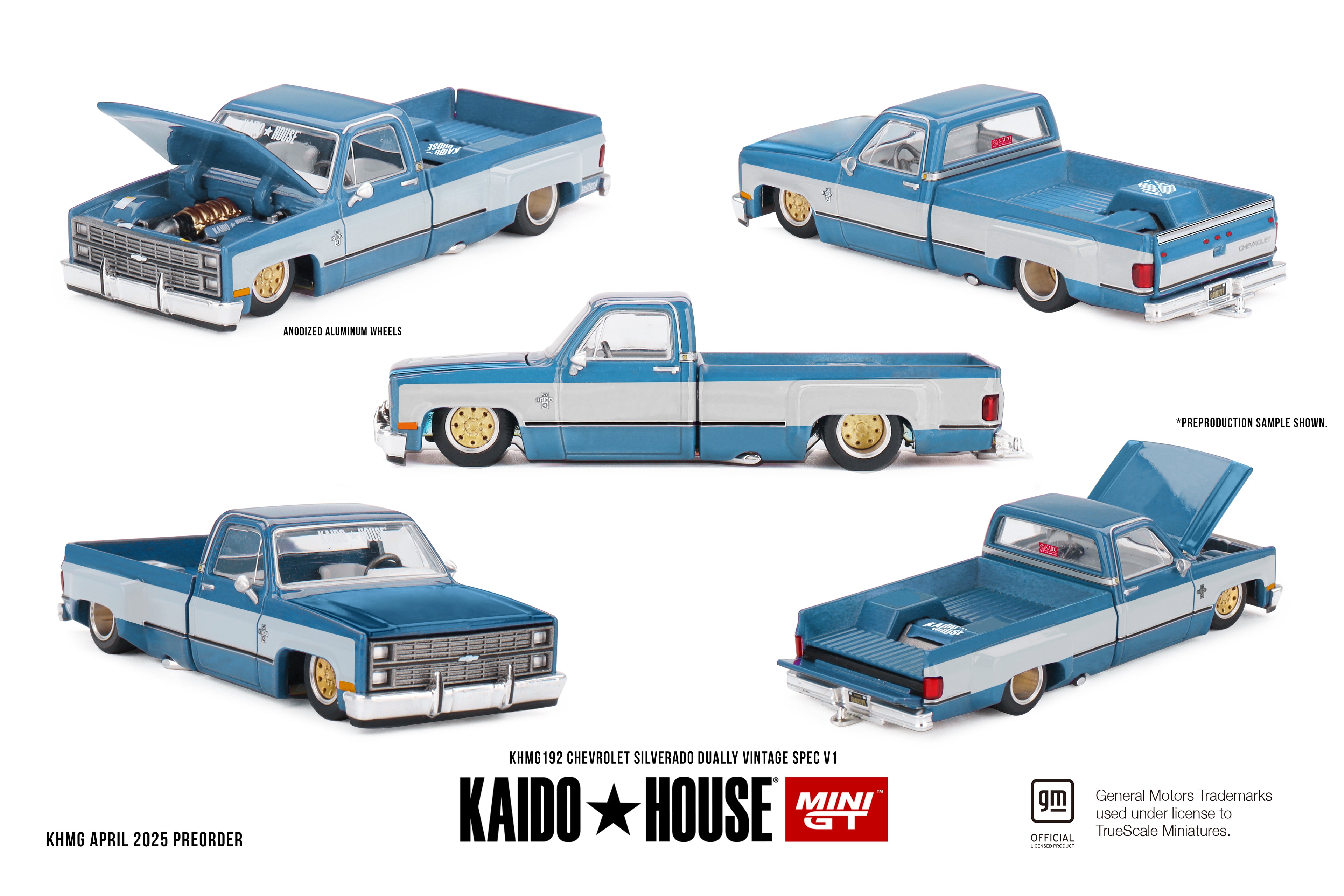 KAIDO HOUSE 1/64 CHEVROLET SILVERADO DUALLY VINTAGE SPEC V1