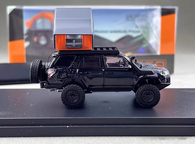 GCD TOYOTA 4RUNNER TRUCK PRERUNNER WITH CAMPER ACCESSORIES 1/64