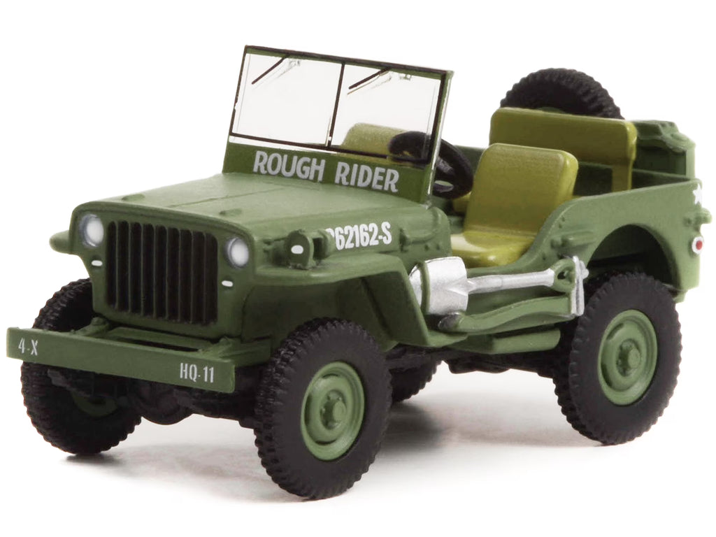 Greenlight 1/64 Coche Jeep Willys MB 1942 Theodore Roosevelt Jr’s