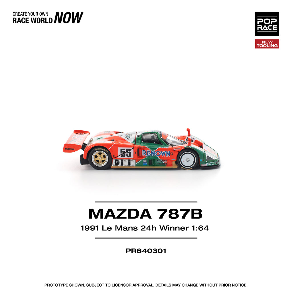 Poprace 1/64 MAZDA 787B 1991 LE MANS 24H WINNER