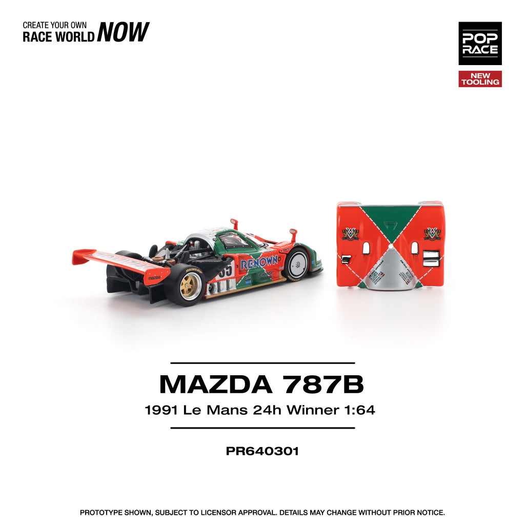 Poprace 1/64 MAZDA 787B 1991 LE MANS 24H WINNER
