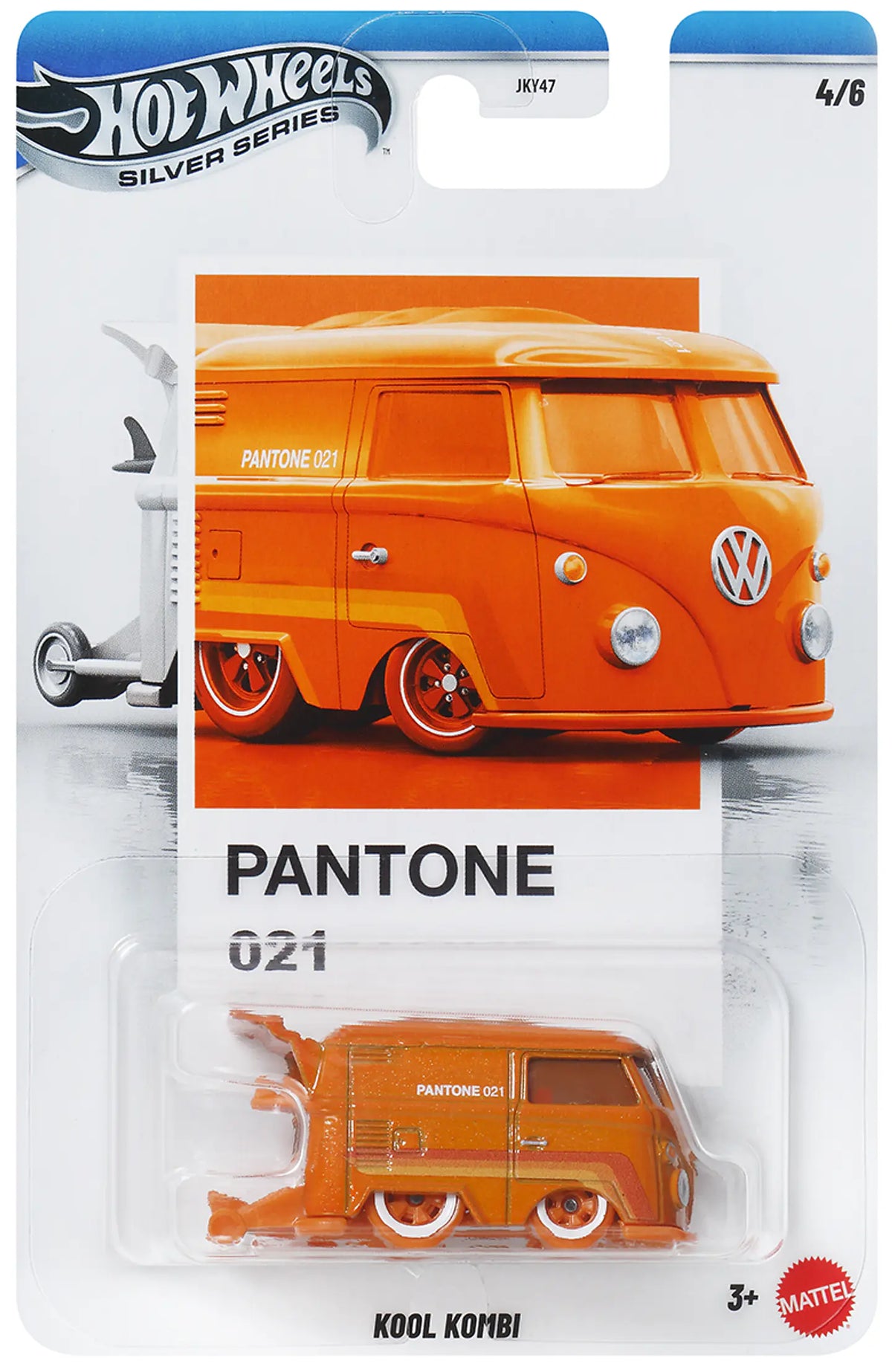 HOTWHEELS 1/64 Kool Kombi - Silver Series Pantone