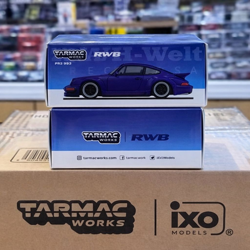 TARMAC WORKS 1/64 RWB 964 Blue SPECIAL EDITION FOR 7-ELEVEN TAIWAN 2026