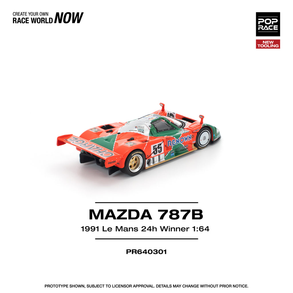 Poprace 1/64 MAZDA 787B 1991 LE MANS 24H WINNER