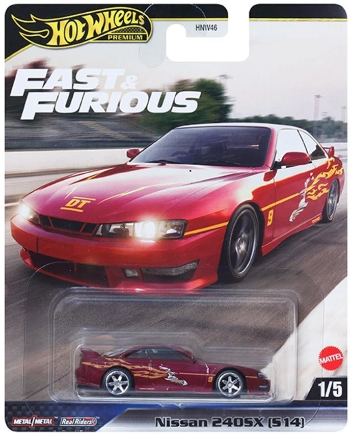 HOTWHEELS NISSAN 240SX (S14) RAPIDOS Y FURIOSOS