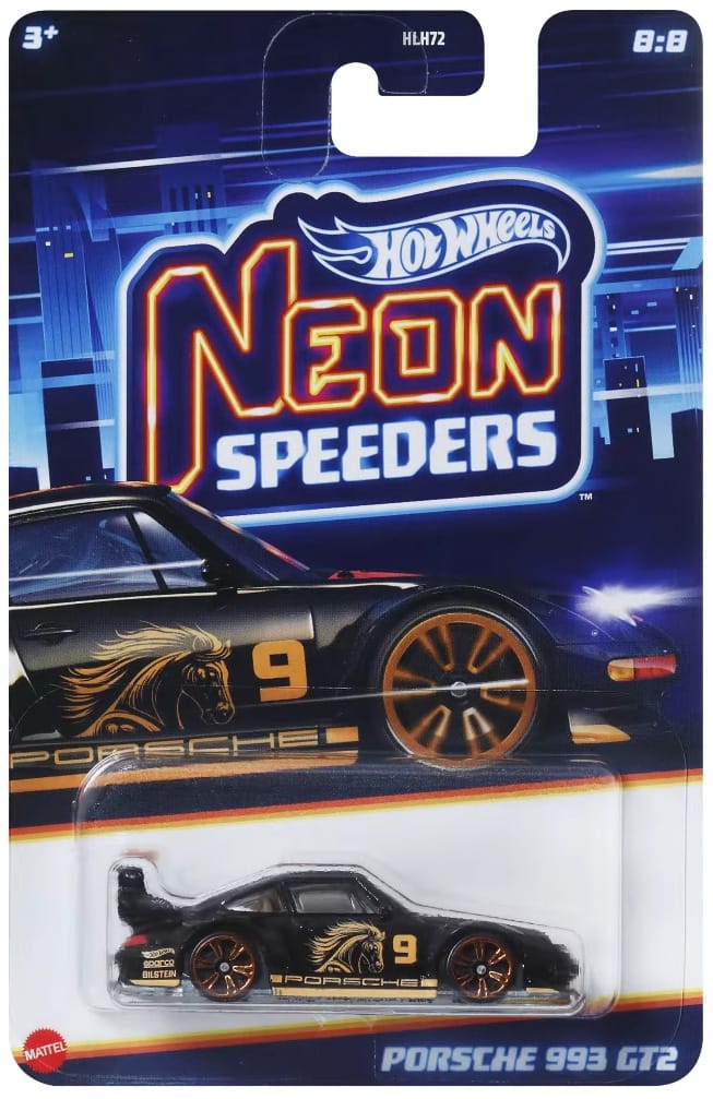 PORSCHE 993 GT2 NEON SPEEDERS 1/64