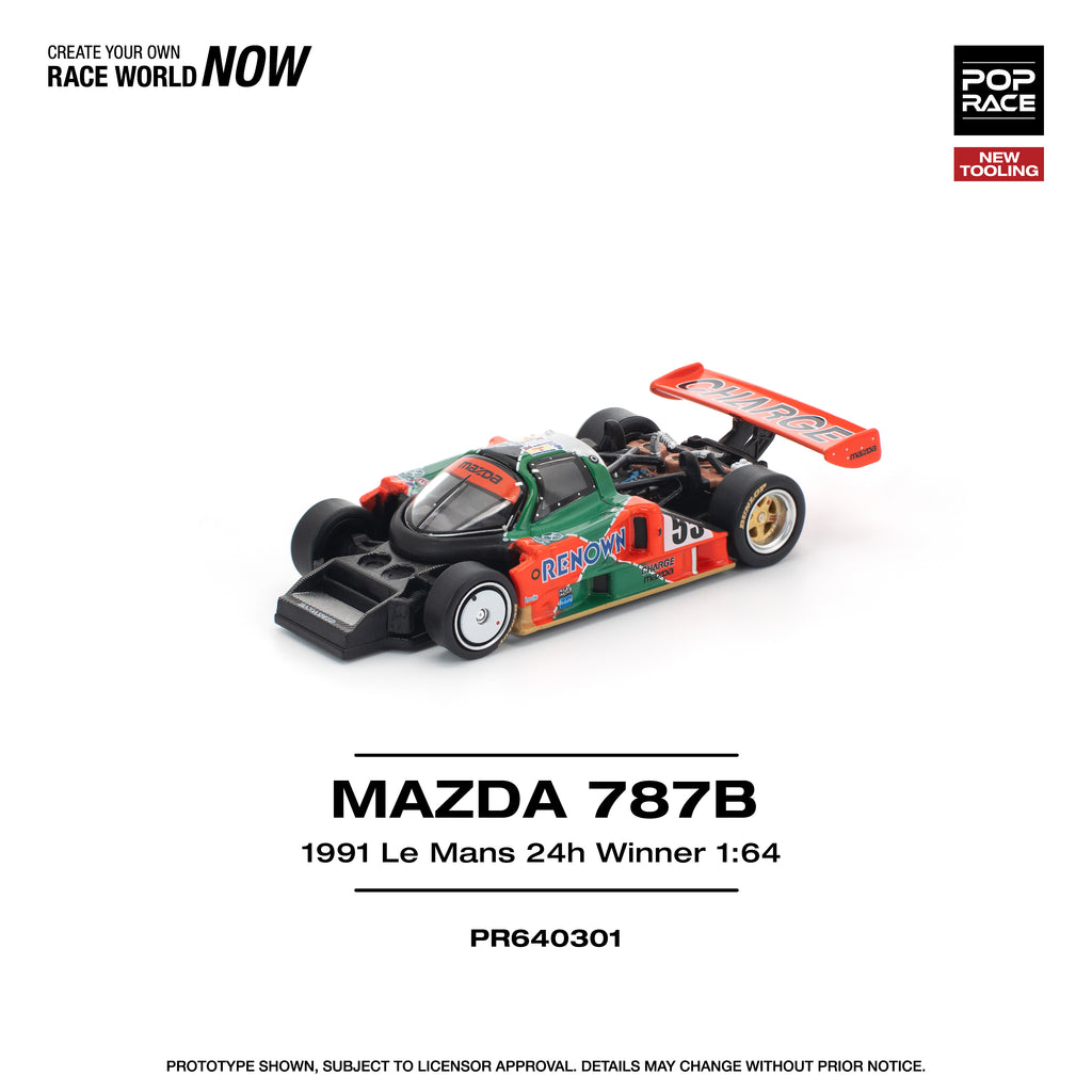 Poprace 1/64 MAZDA 787B 1991 LE MANS 24H WINNER