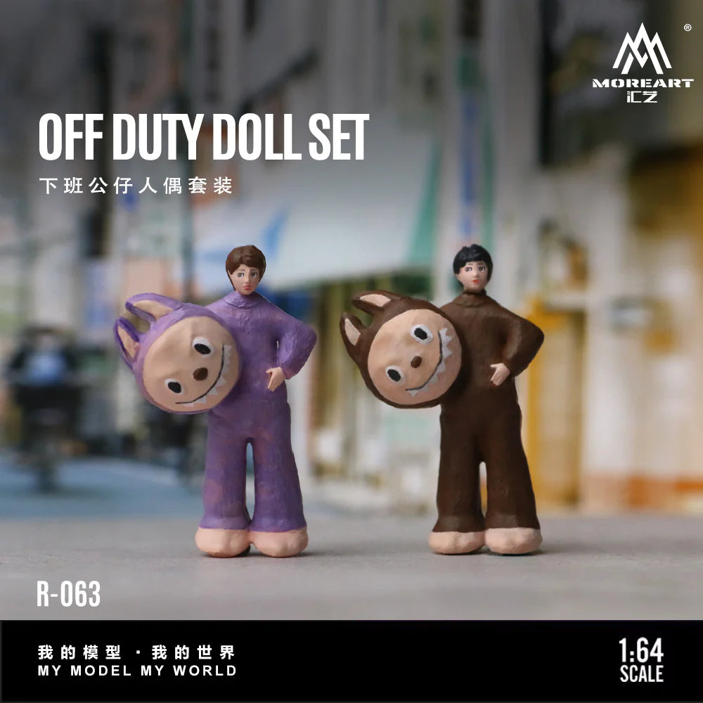 MOREART 1:64 OFF DUTY DOLLSET