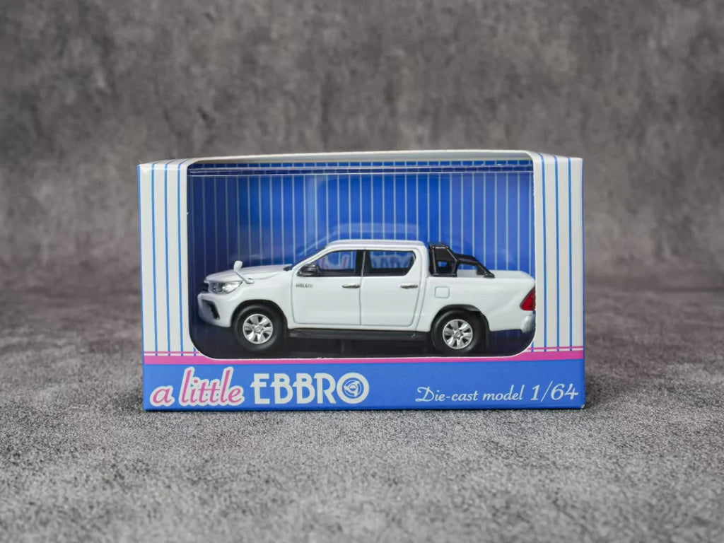 EBBRO Model 1:64 Toyota Hilux - White