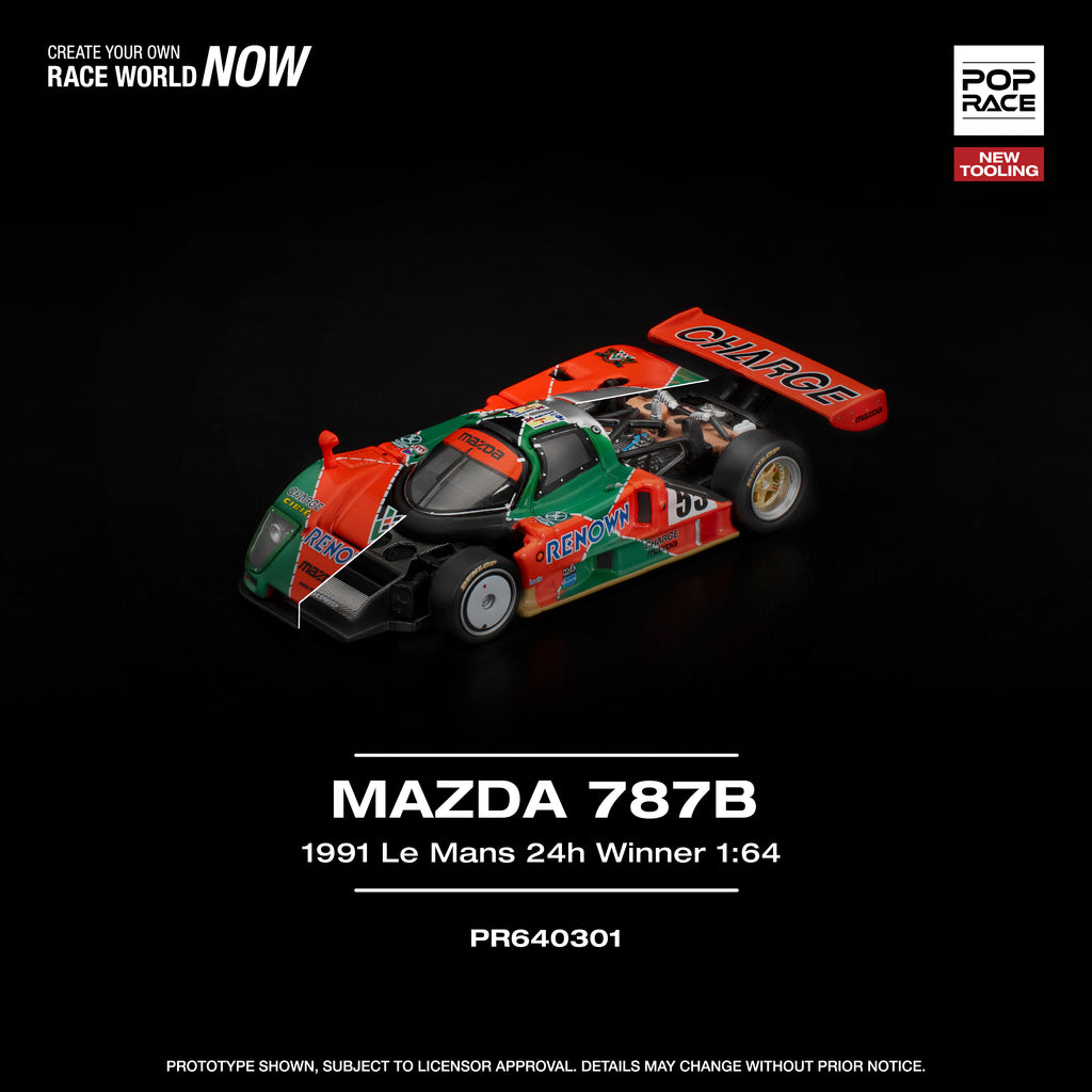 Poprace 1/64 MAZDA 787B 1991 LE MANS 24H WINNER