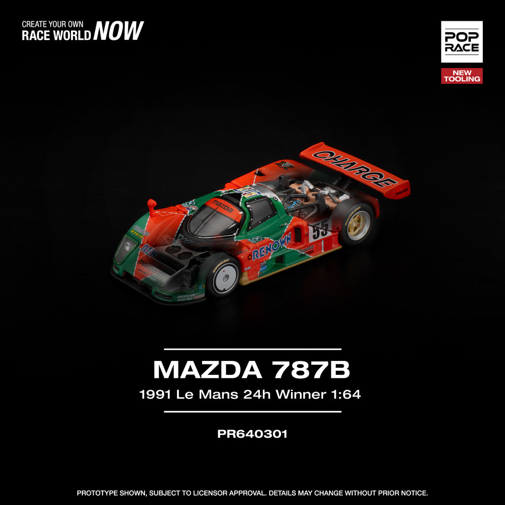 Poprace 1/64 MAZDA 787B 1991 LE MANS 24H WINNER