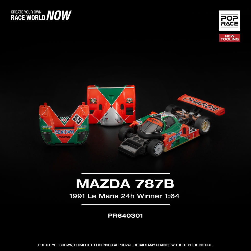 Poprace 1/64 MAZDA 787B 1991 LE MANS 24H WINNER