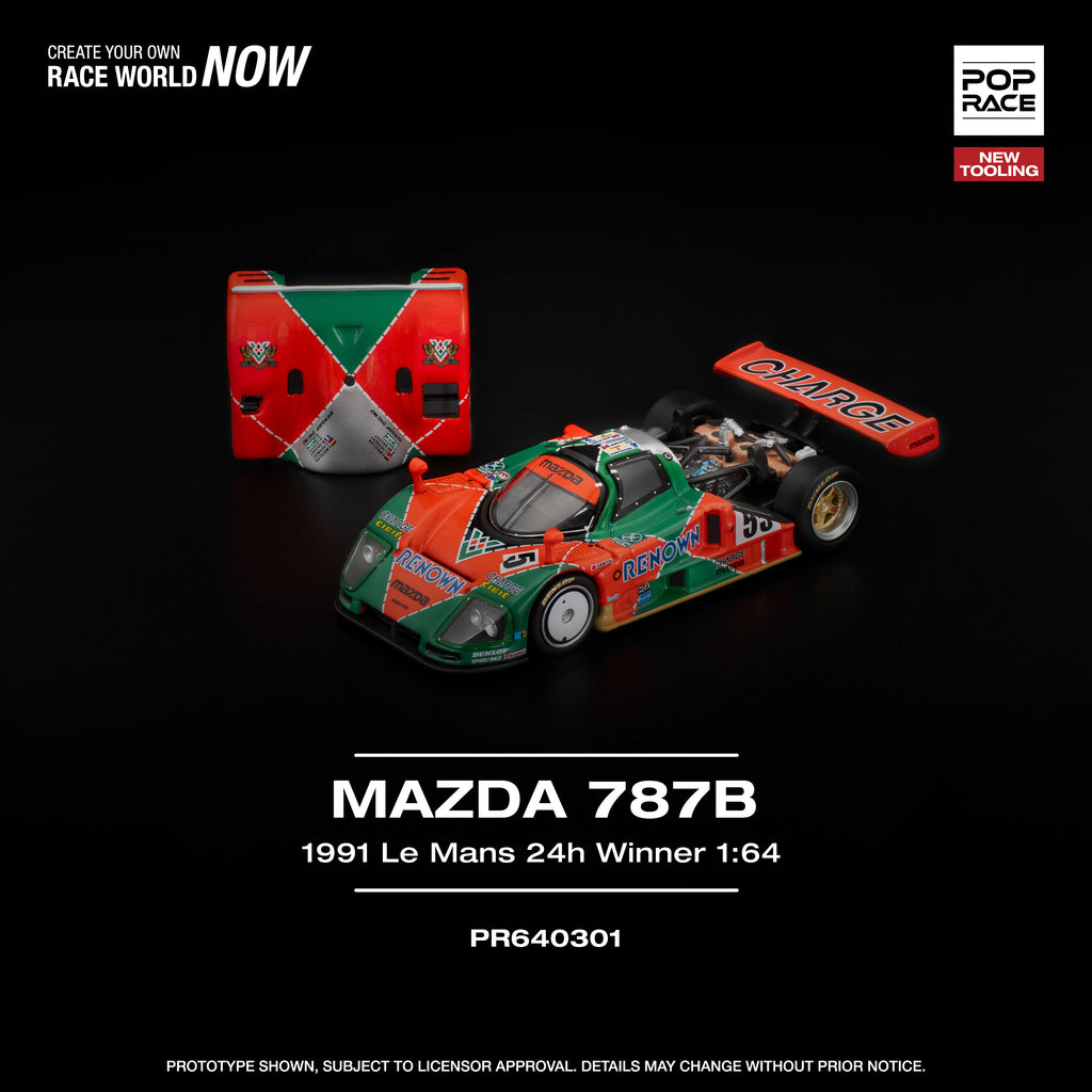 Poprace 1/64 MAZDA 787B 1991 LE MANS 24H WINNER
