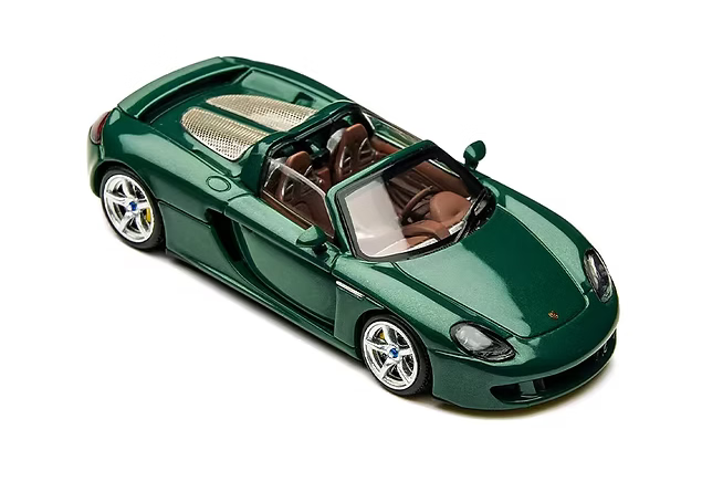 TIME MICRO 1/64 Porsche Carrera GT British Racing Green