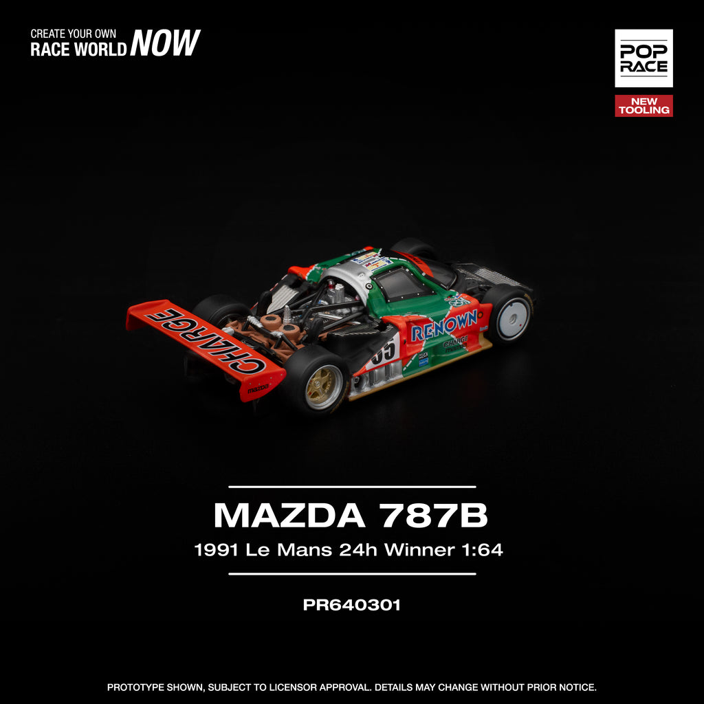 Poprace 1/64 MAZDA 787B 1991 LE MANS 24H WINNER
