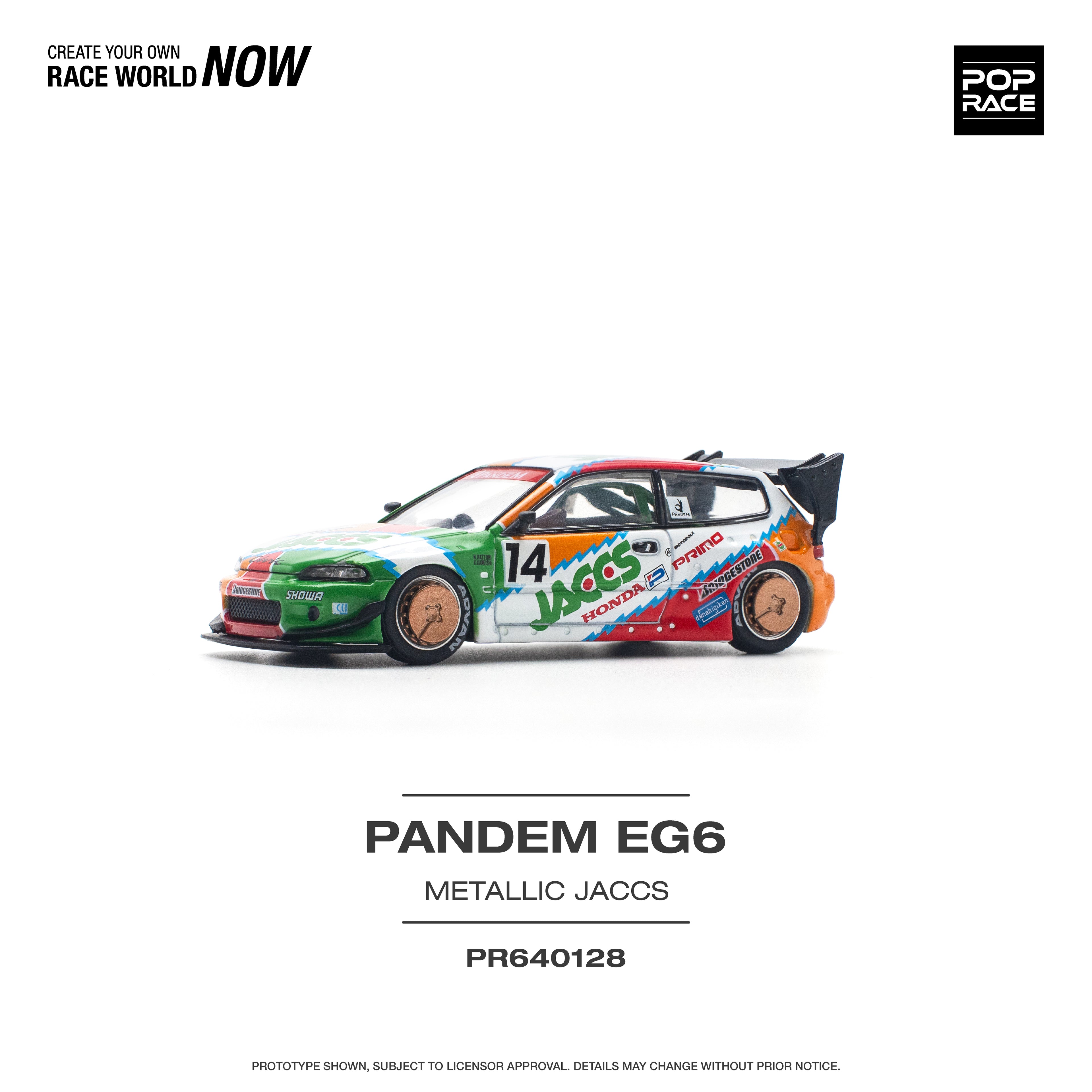 PANDEM EG6 METALLIC JACCS 1/64