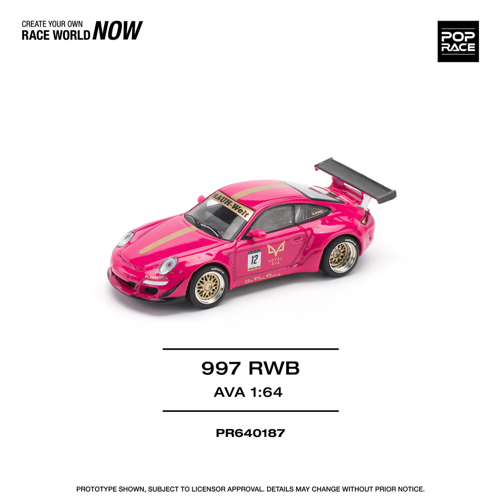 POP RACE 1/64 RWB 997 AVA ROSADO