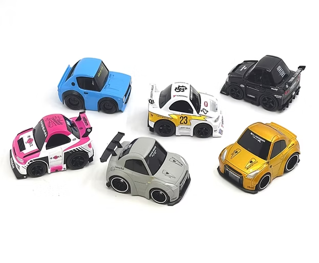 MINI GT 1/64 QUBE CARZ SERIE 1  LB WORKS LIBERTY WALK SET DE 6