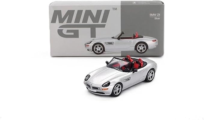 MINI GT 1/64 #998 BMW Z8 Silver Limited Edition