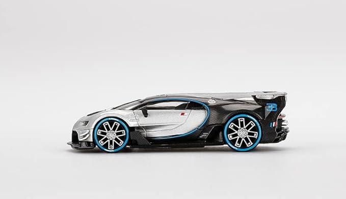 Mini GT 1:64 Bugatti Vision Gran Turismo (Plata)(LHD) – Exclusivas de MiJo Blister