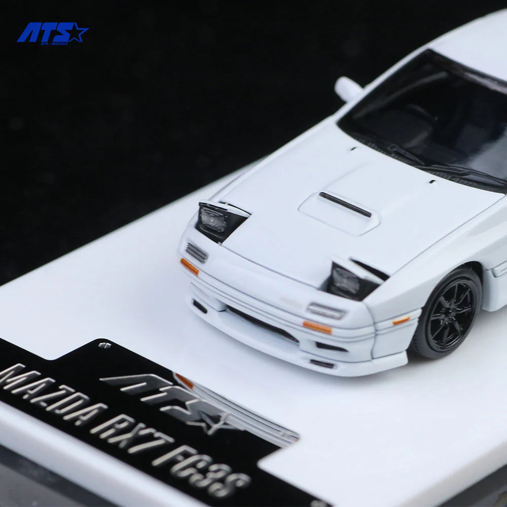 ATS Model 1:64 Mazda RX7 FC3S White