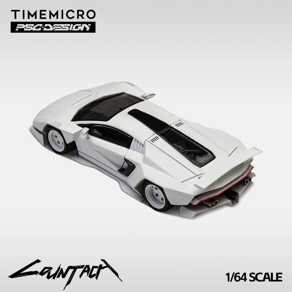 Time Micro x Psc Design 1:64 Lamborghini Countach “V” Ver. Mechanic