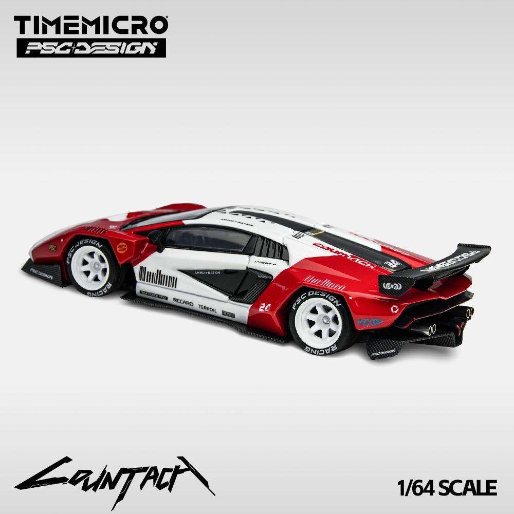 Time Micro x PSC DESIGN 1:64 Countach "V" Marlboro Livery