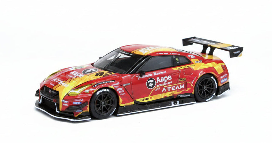MINI GT x POP RACE EVA RT  X Works GT-R Bathing Aape/Eva Racing #128
