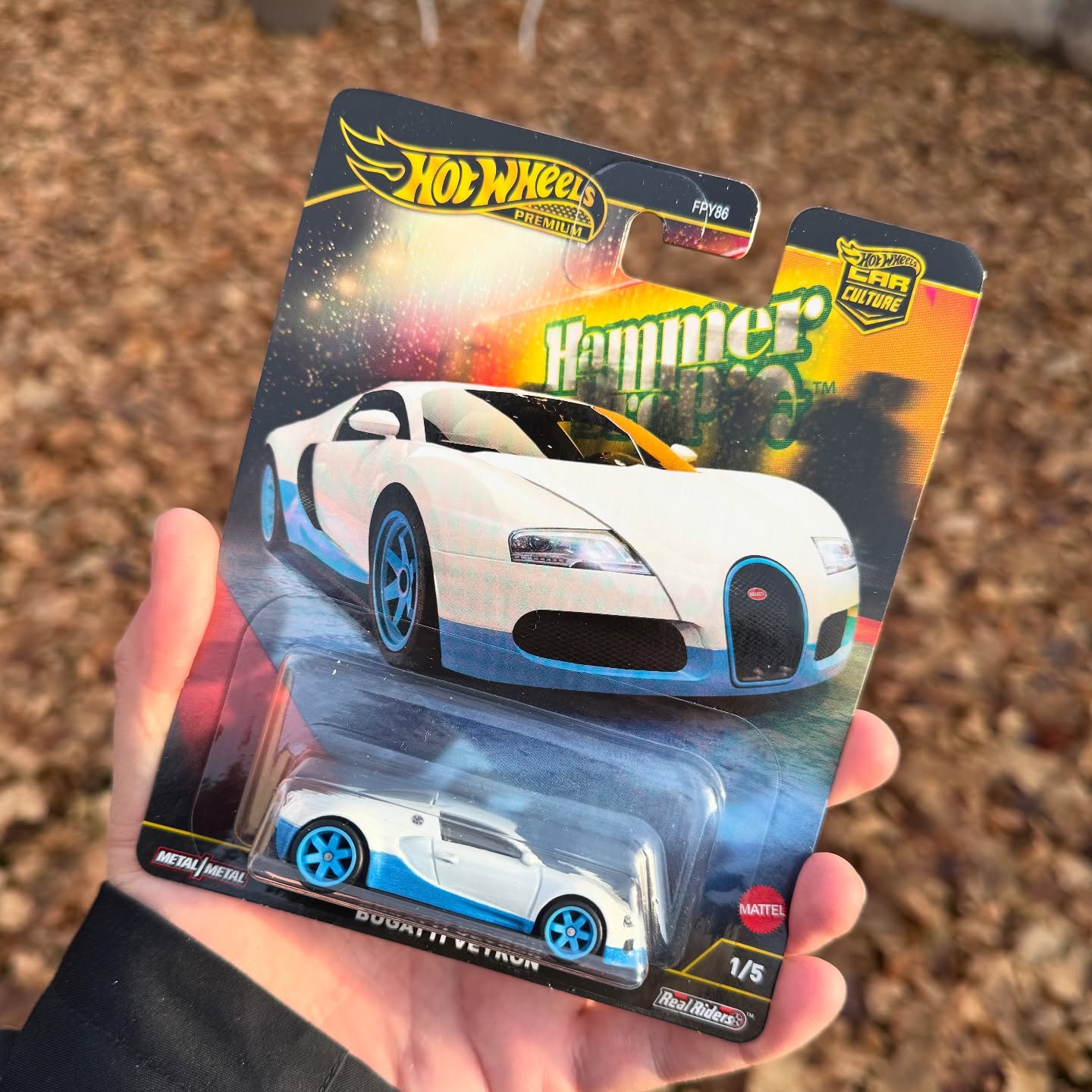 HOTWHEELS BUGATTI VEYRON BLANCO 1/64