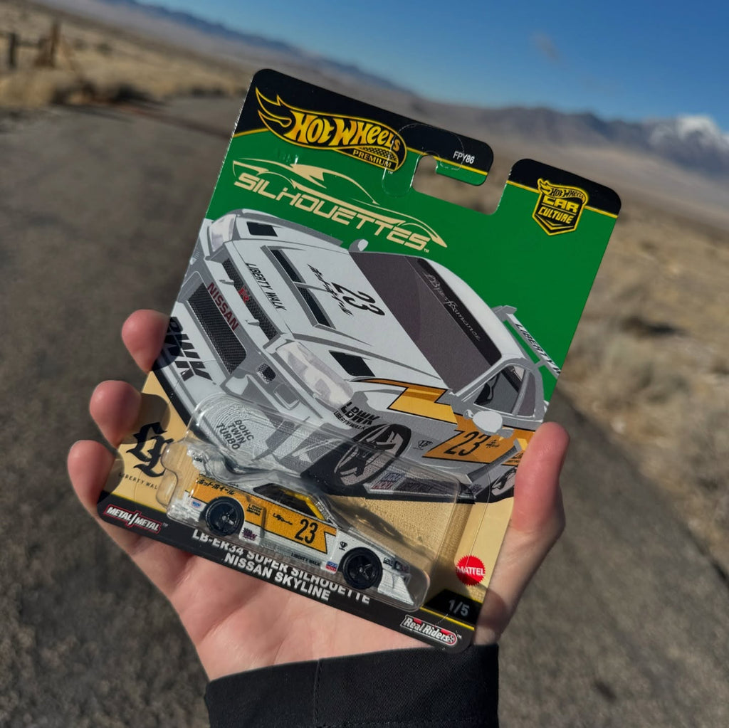 HOTWHEELS LB-R34 SUPER SILHOUTTE NISSAN SKYLINE 1/64