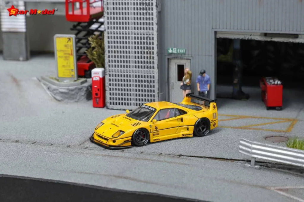 STAR MODEL 1/64 FERRARI F40 LUXE AMARILLO
