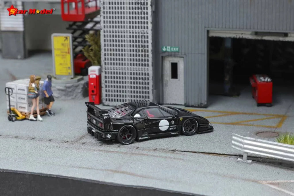 STAR MODEL 1/64 FERRARI F40 LUXE NEGRO