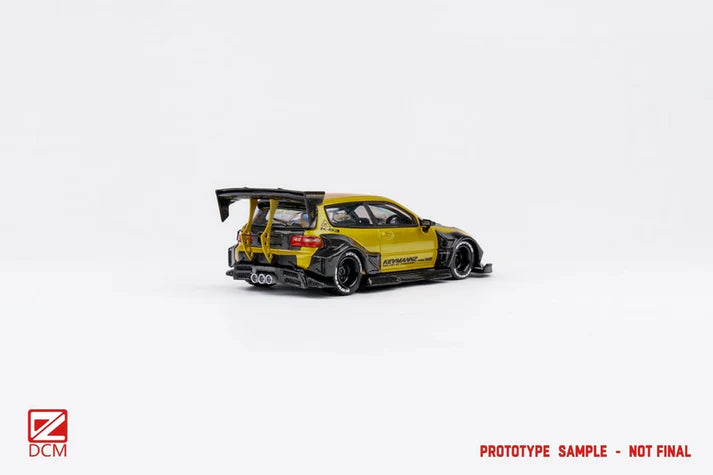 DCM 1/64 Kevmannz Honda EG6 Hatchback Widebody Long Spoiler V2