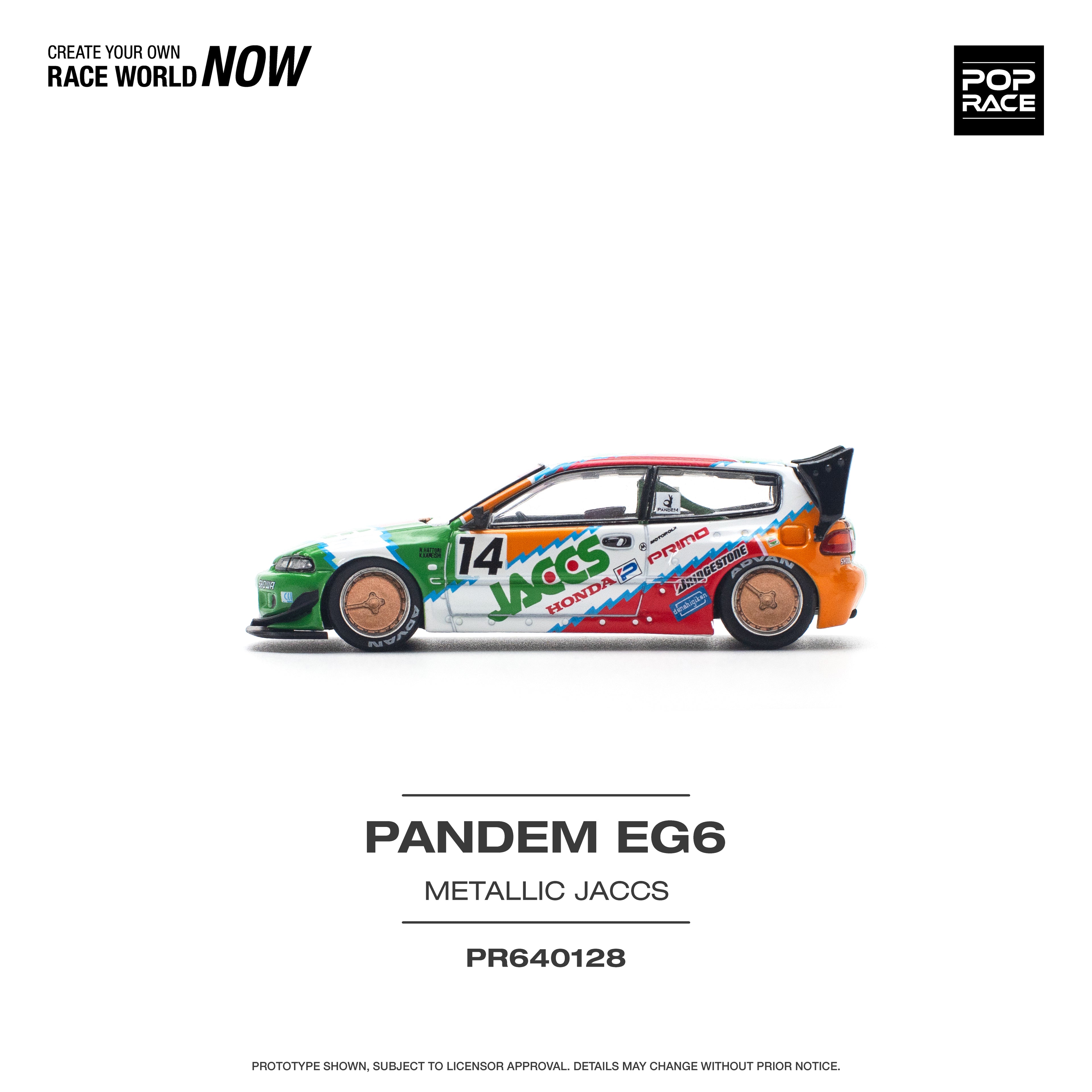 PANDEM EG6 METALLIC JACCS 1/64