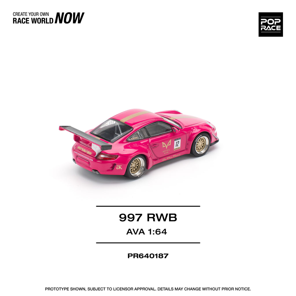 POP RACE 1/64 RWB 997 AVA ROSADO