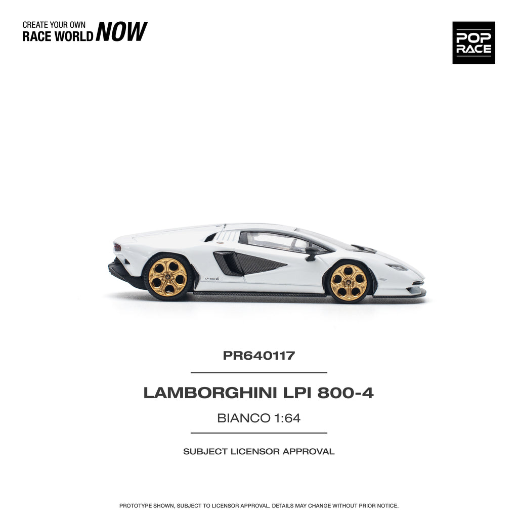 LAMBORGHINI LPI 800-4 BLANCO 1/64